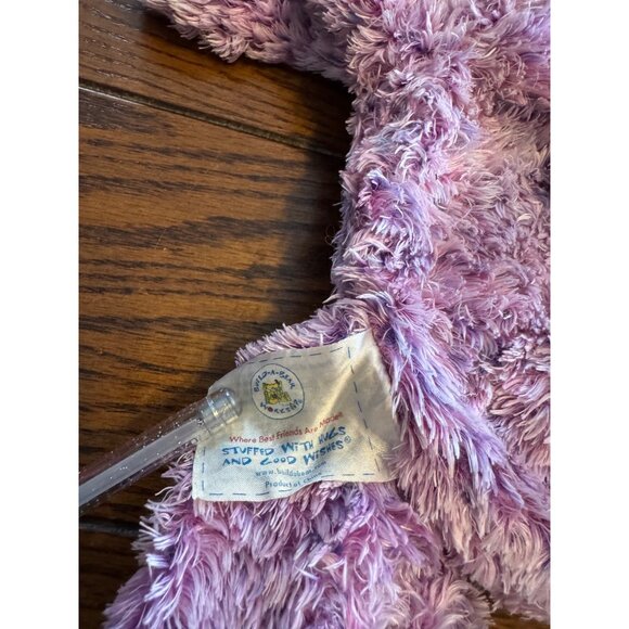Build-A-Bear Workshop Teddy Bear Skin 16" Purple Purple Bow Unstuffed Plush - Picture 5 of 6